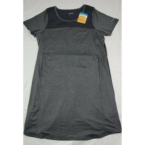 COLUMBIA Women Omni-Shade Sun Dress -Gray - Picture 3 of 13